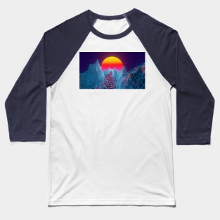 Canyon and river at sunset Baseball T-Shirt